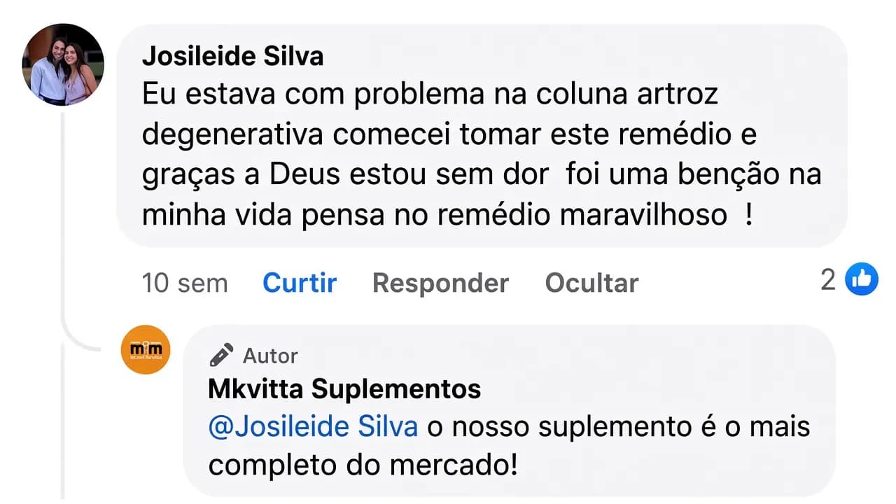 Depoimento de Josileide Silva e resposta da MK Vitta